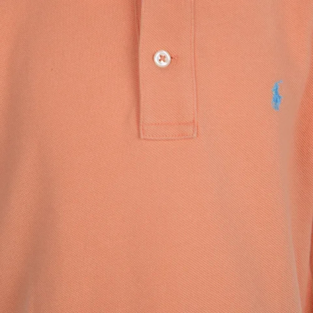Ralph Lauren Pre-owned Cotton tops Orange Dames