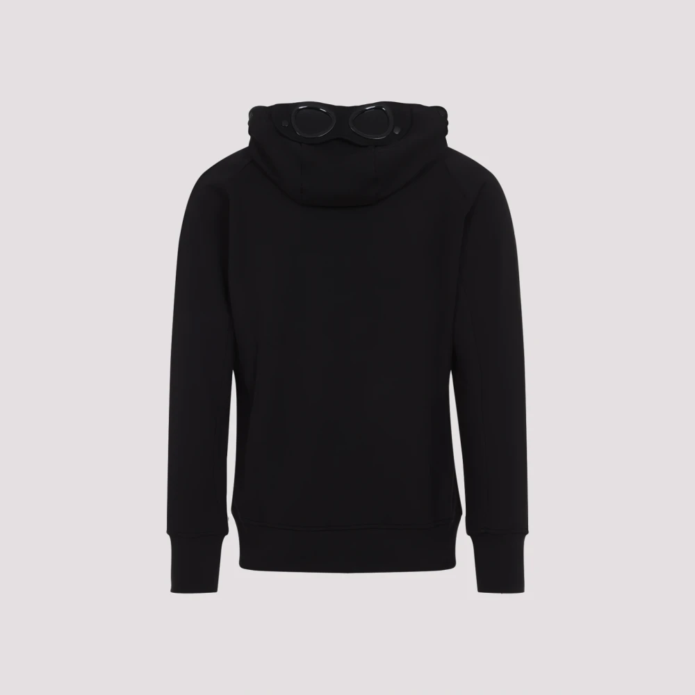 C.P. Company Zwarte Sweatshirt Upgrade Garderobe Moderne Man Black Heren
