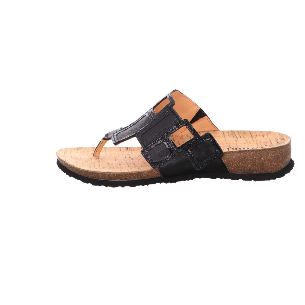 Think! - Zehentrenner-Sandale - Shoes - Damen - Schwarzk - 39 Eu - Bild 4