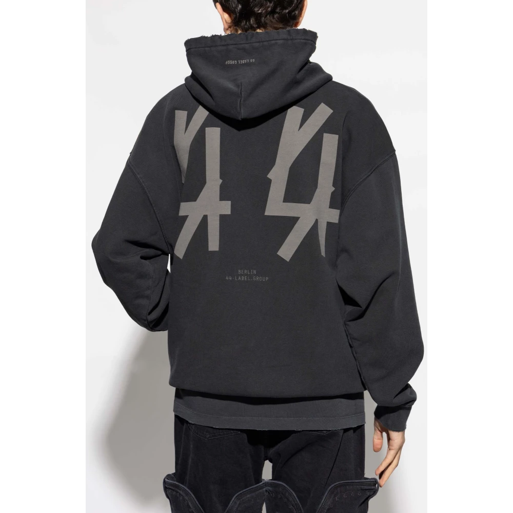 44 Label Group Hoodie Gray Heren