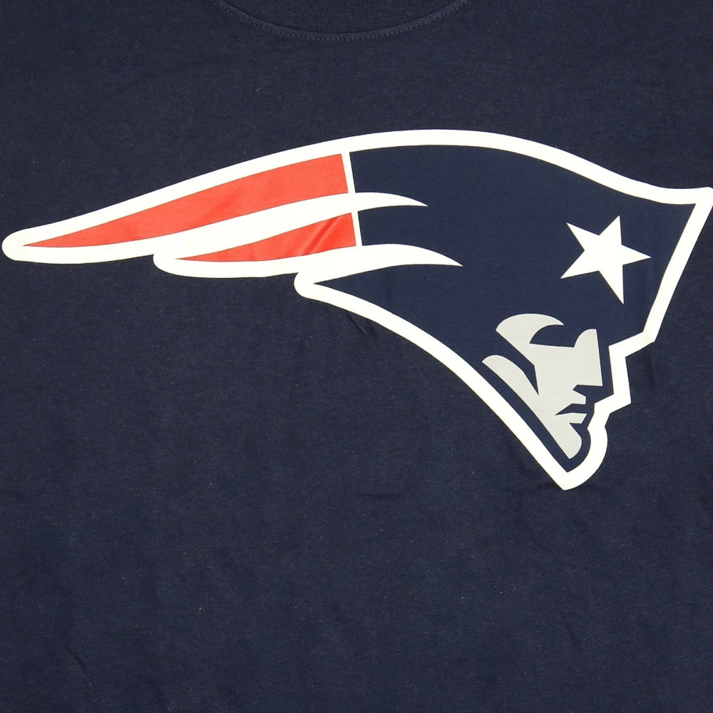 Nike NFL Logo T-shirt New England Patriots Blue Heren