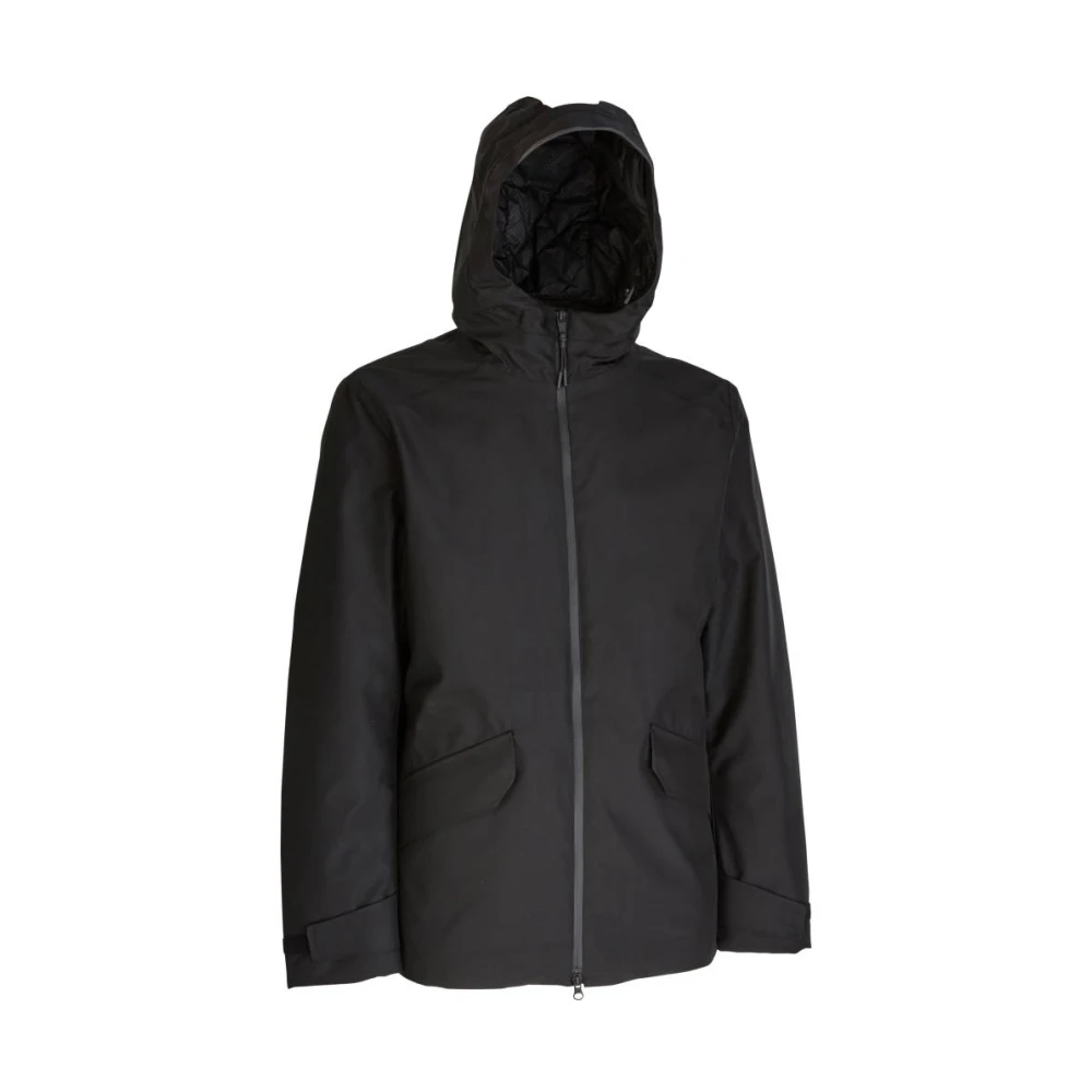 Geox Stijlvolle Winterjas voor Mannen Black Heren
