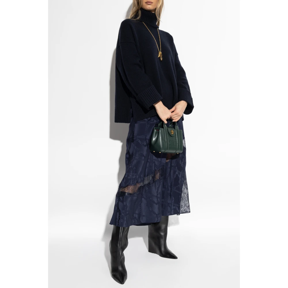 Samsøe Turtleneck Sweater Sakeiku Blue Dames