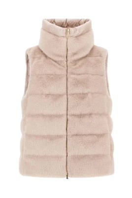 Lady Alternative Pälsimitation och Nylon Ultralätt Väst