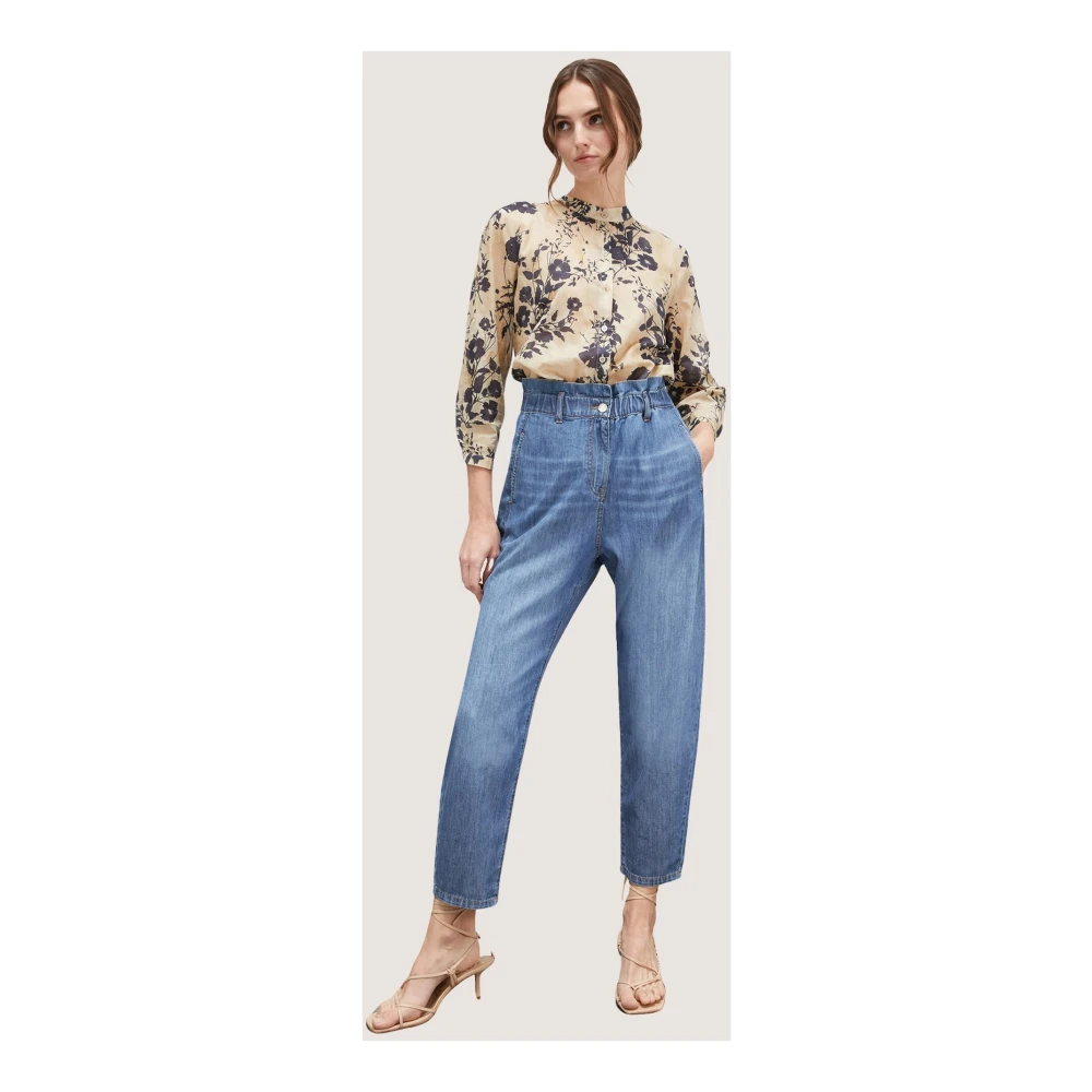 Motivi Baggy Jeans medium blauwe wassing Blue Dames
