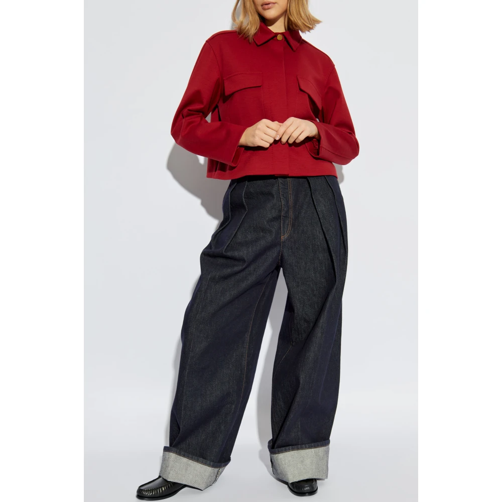 Max Mara Jas Talamo Red Dames