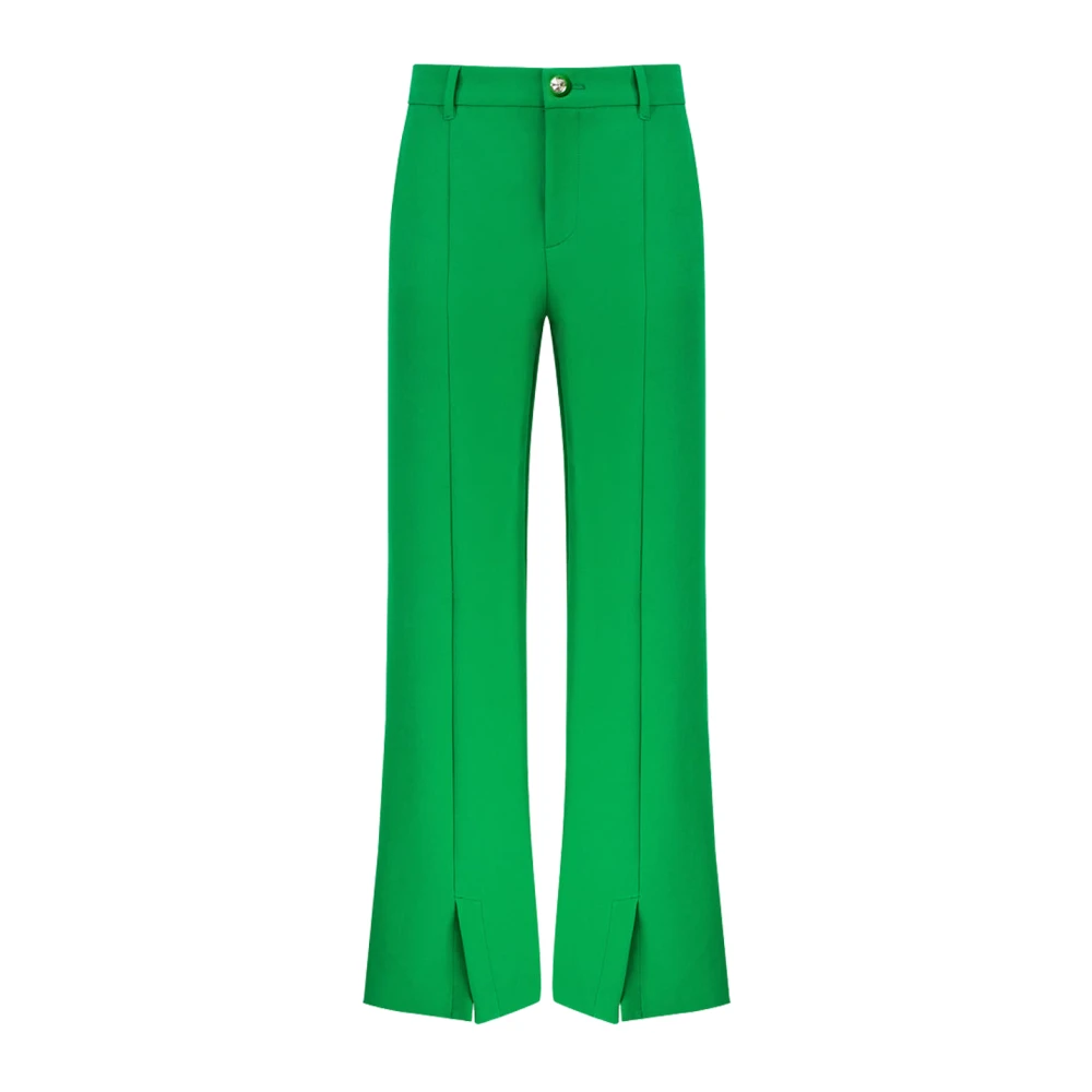 Chiara Ferragni Collection Wide Trousers Green Dames