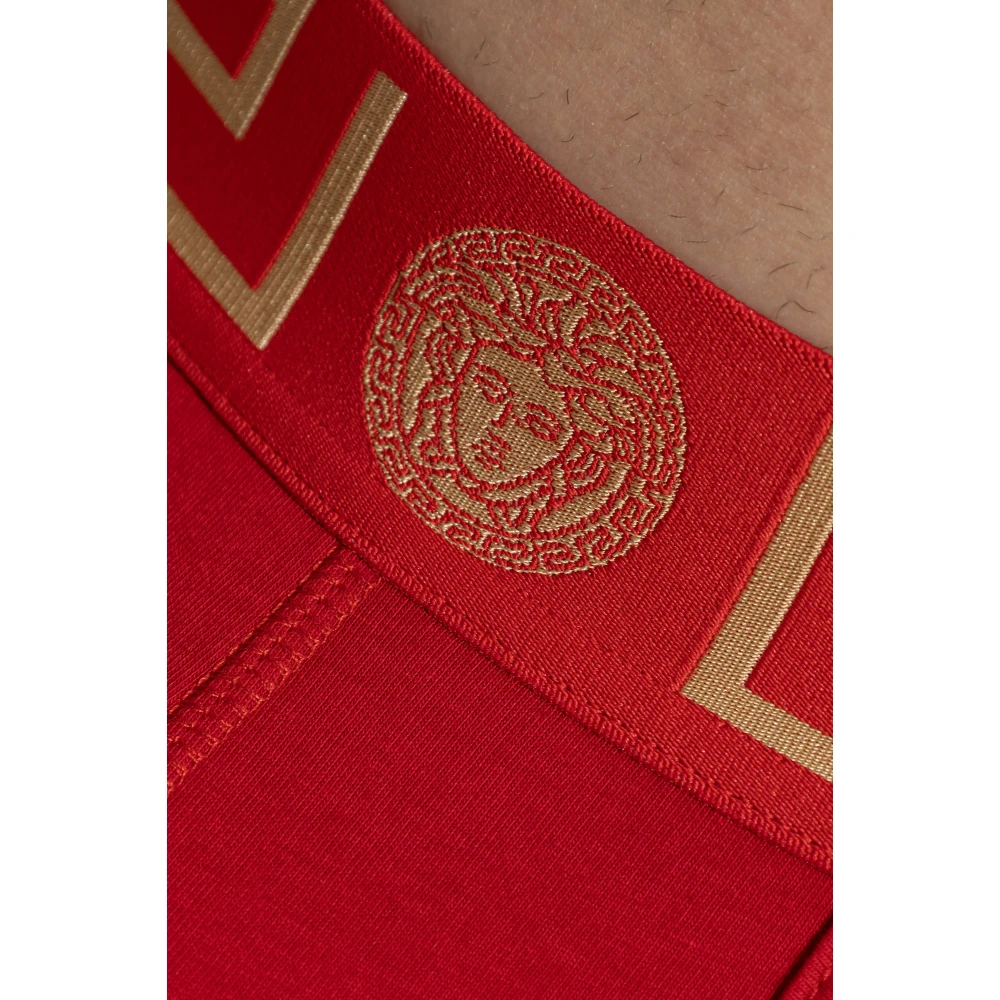 Versace Katoenen boxershorts Red Heren
