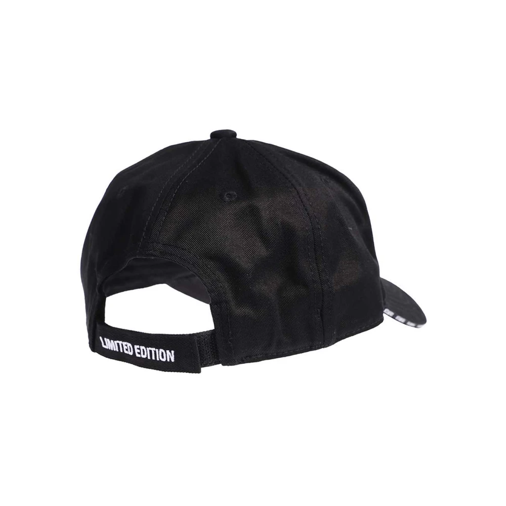 Vetements Geborduurde Baseballpet Black Dames