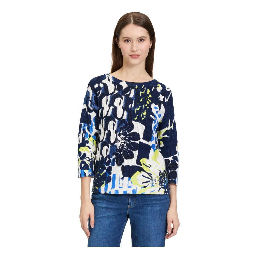 Betty Barclay Grafische Print Trui Multicolor Dames