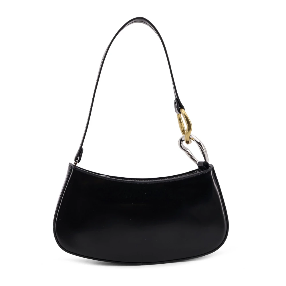 Staud Black Ollie Shoulder Bag - Female - Shoulder Bags - One Size - Bags