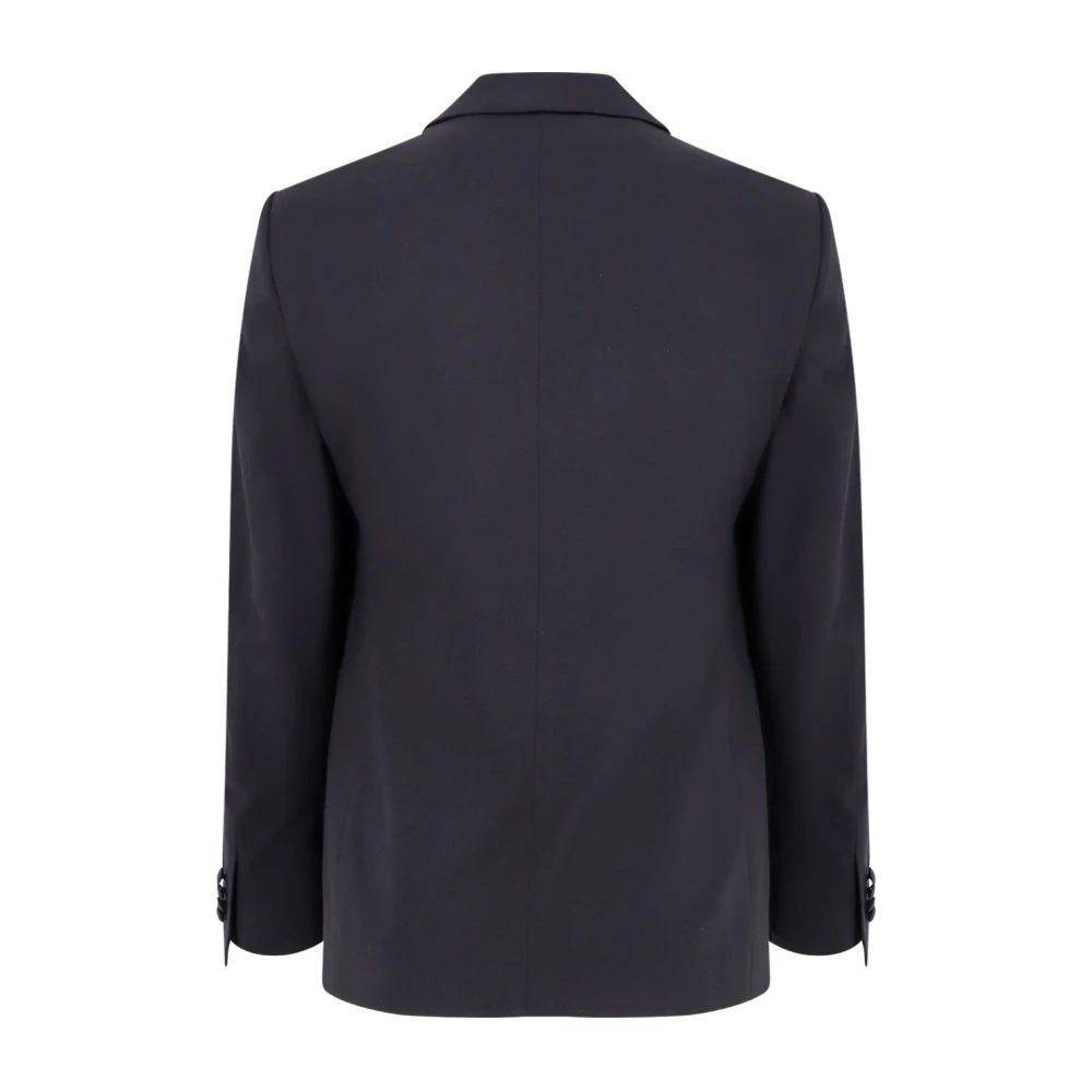 Giorgio Wollen Tuxedo met Peak Revers Blue Heren