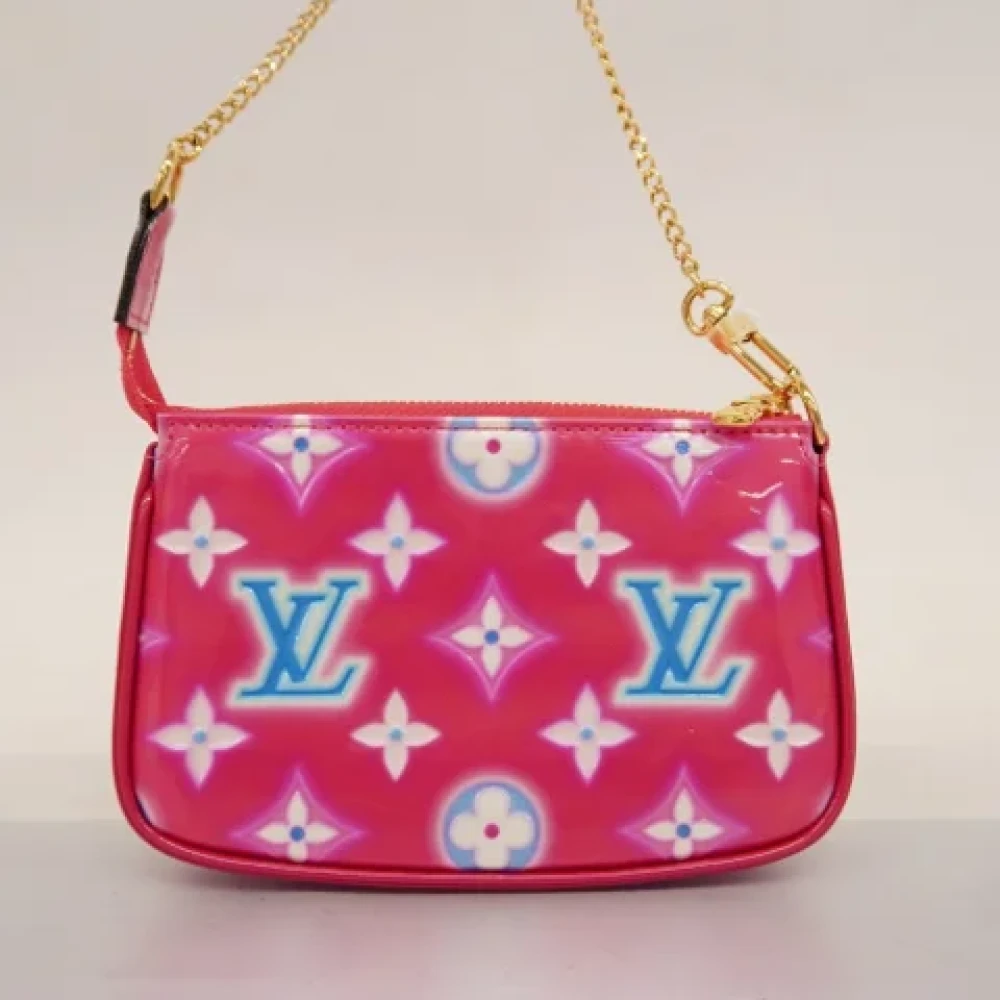 Louis Vuitton Vintage Pre-owned Fabric louis-vuitton-bags Pink Dames