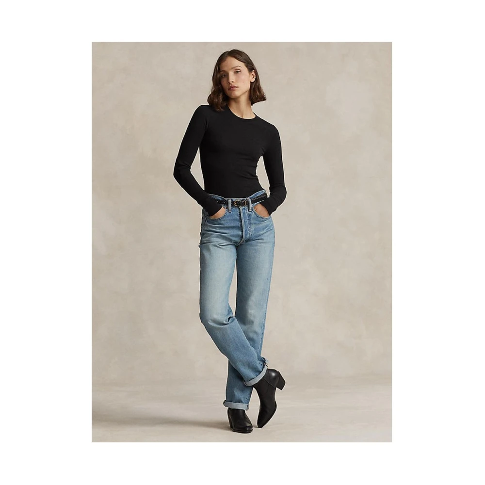 Ralph Lauren Stijlvol T-shirt voor mannen Black Dames