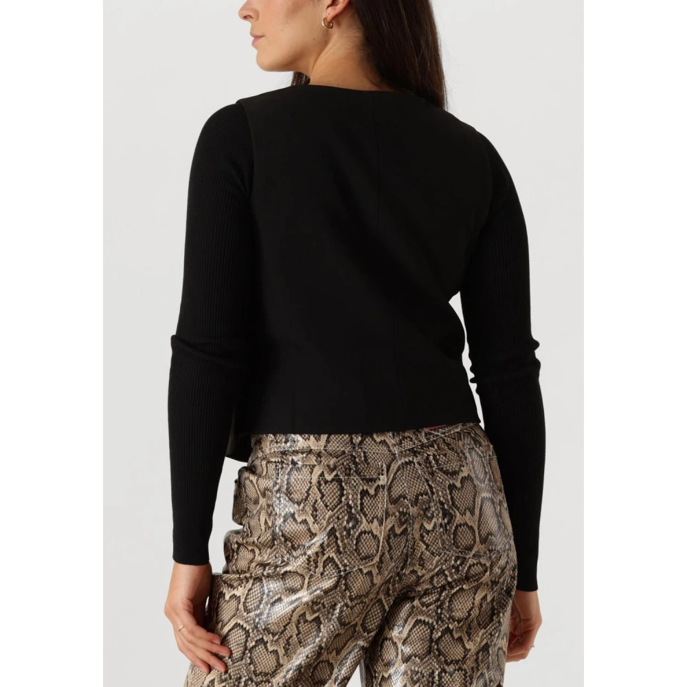 Ydence Veelzijdig Zwart Gilet Kaia Black Dames