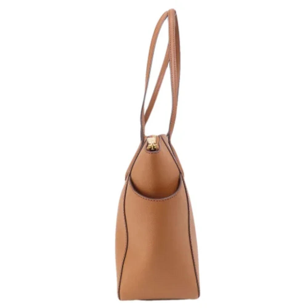 Michael Kors Pre-owned Fabric totes Brown Dames