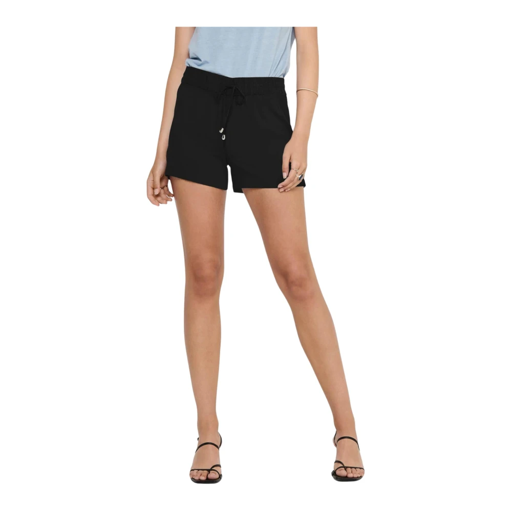 Jacqueline de Yong Stijlvolle Bermuda Shorts voor Vrouwen Black Dames