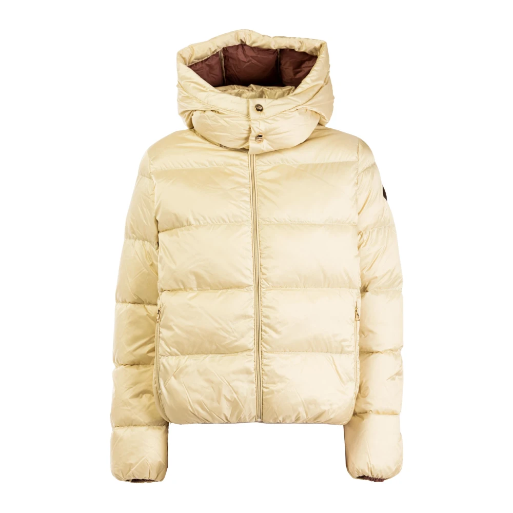 Husky Original Capuchon Isidora Puffer Jas Beige Dames