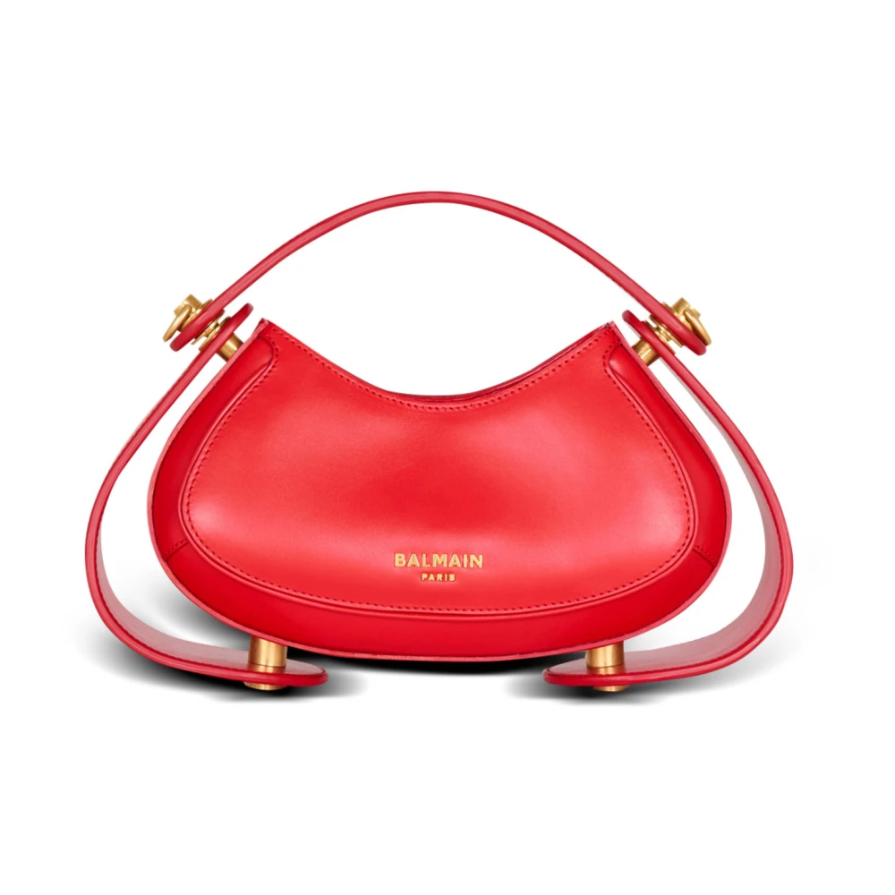 Balmain Kleine Jolie Madame tas in doosleer Red Dames