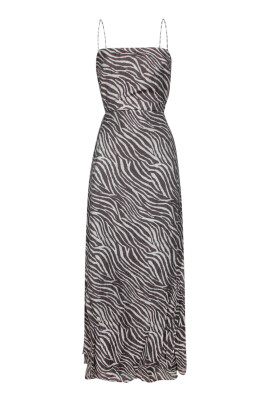 zebra-print-midi-kjole