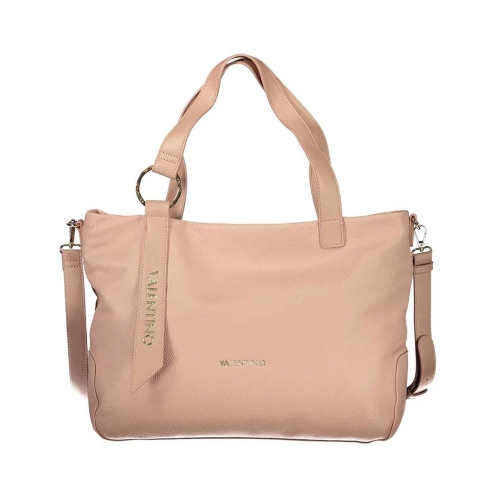 Valentino , Handbags, Female, Pink, One Size, Rosa Poliuretano Handbag