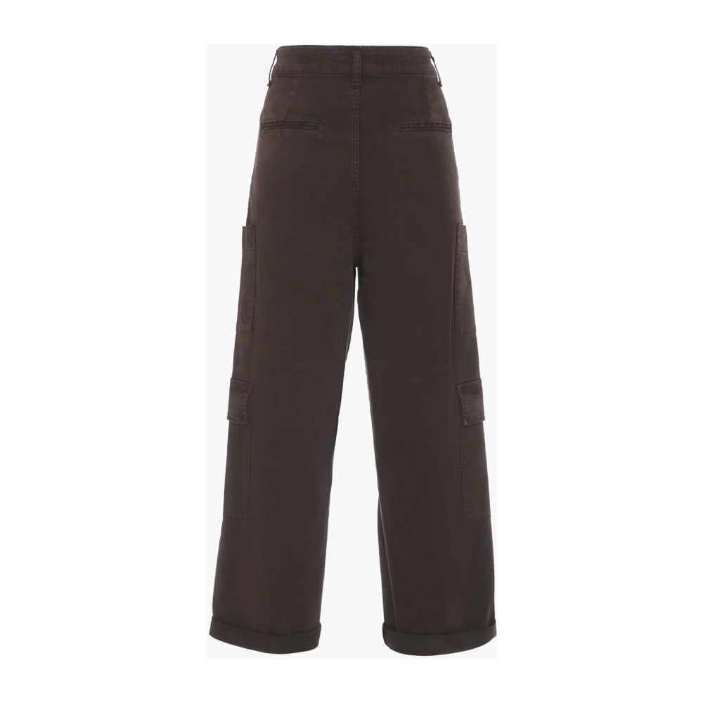 Manila Grace Cargo Broek Art. P289Cu Brown Dames
