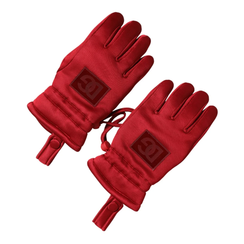 Dolce & Gabbana Unisex Rosso - Gloves - Accessories - One Size
