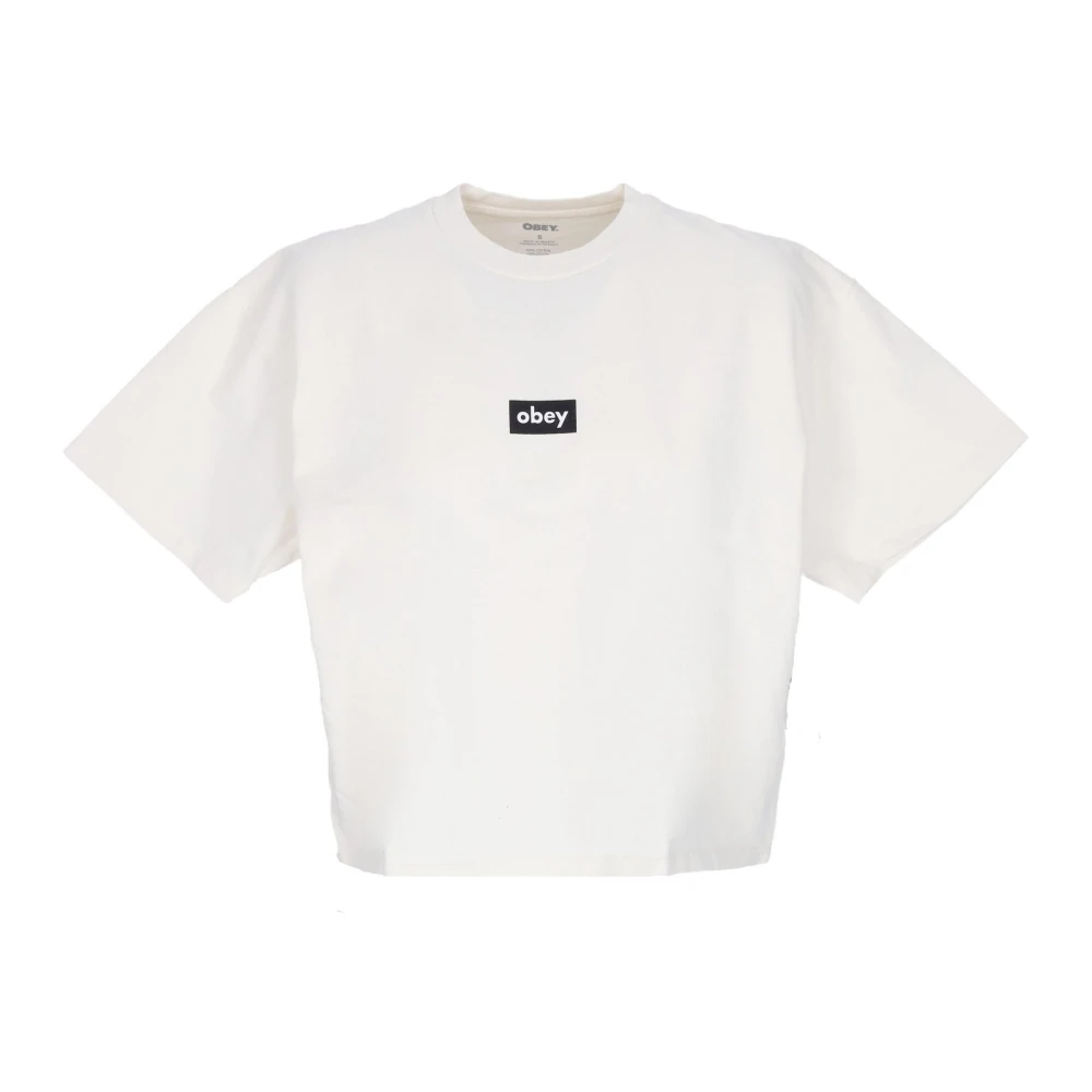 Obey T-Shirts White Dames