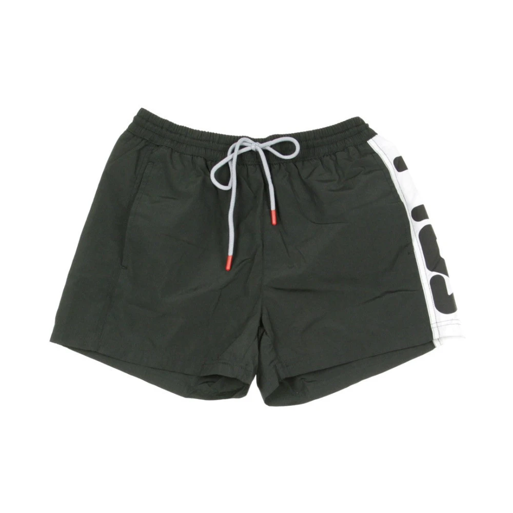 Fila Zwart Wit Safi Shorts Kostuum Black Heren