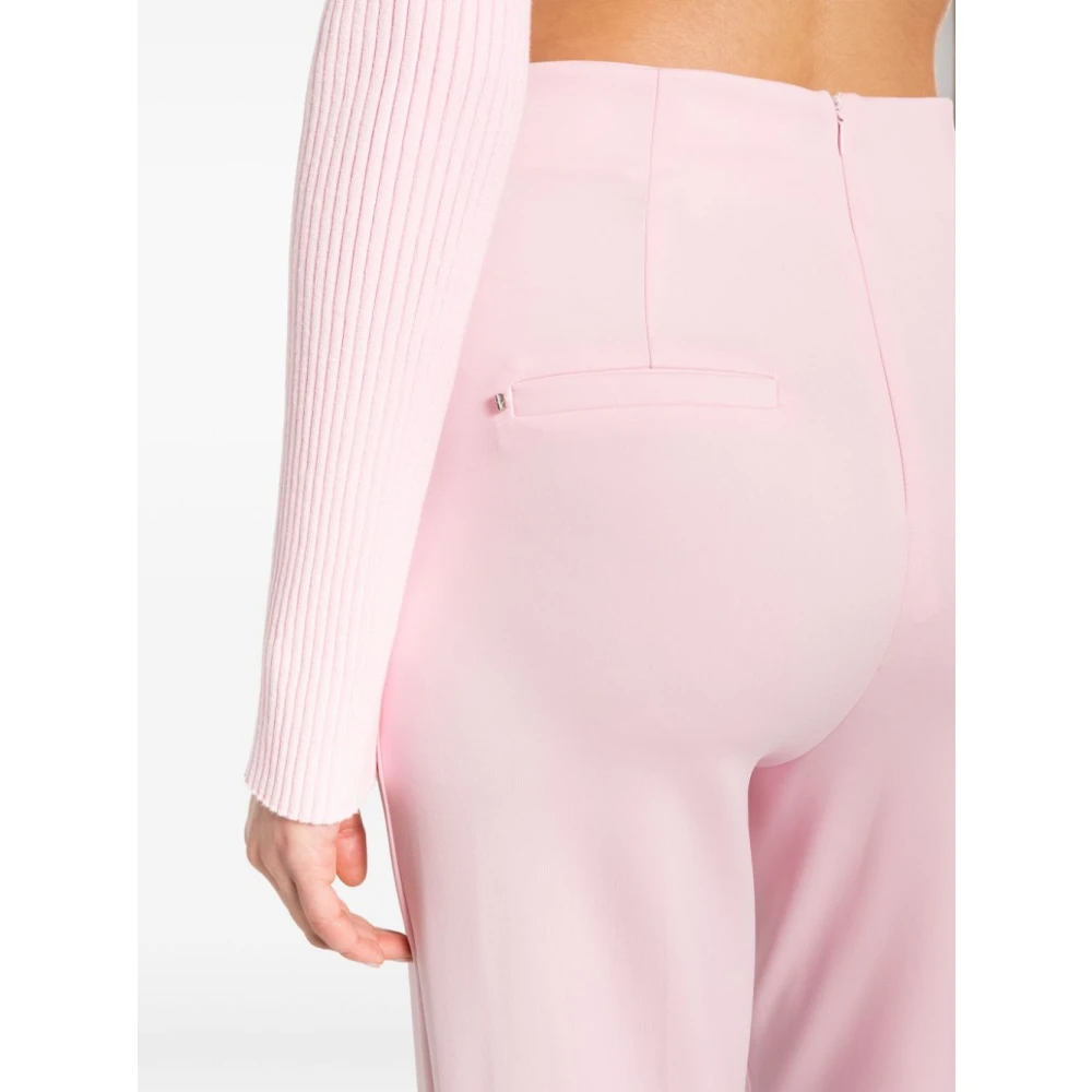 SPORTMAX Hoge Taille Lila Broek Purple Dames