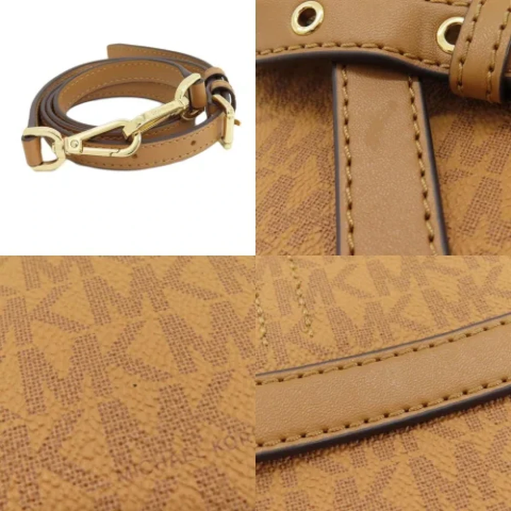 Michael Kors Pre-owned Plastic handbags Brown Dames