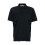 polo-noir-a-manches-courtes