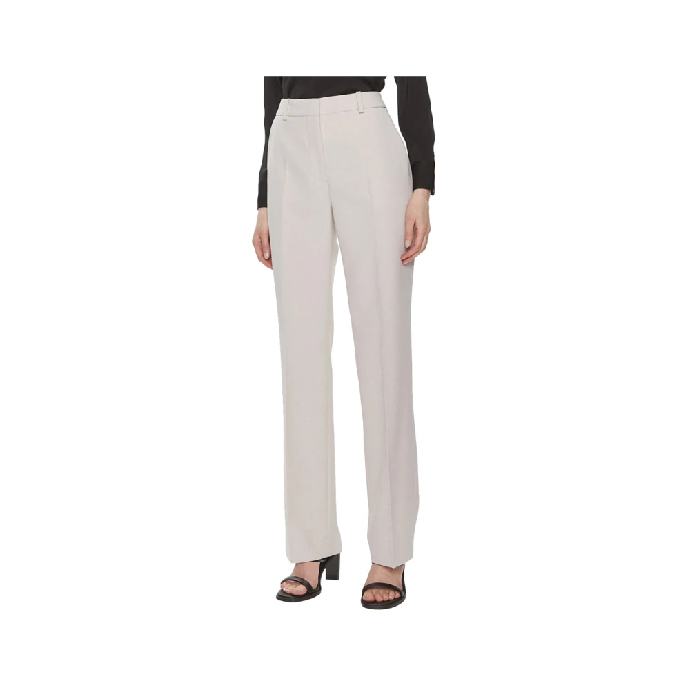 Calvin Klein Zwarte op maat gemaakte broek White Dames