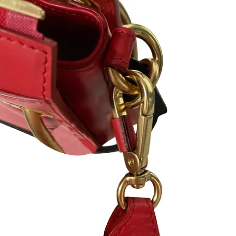 Chloé Pre-owned Leather shoulder-bags Red Dames