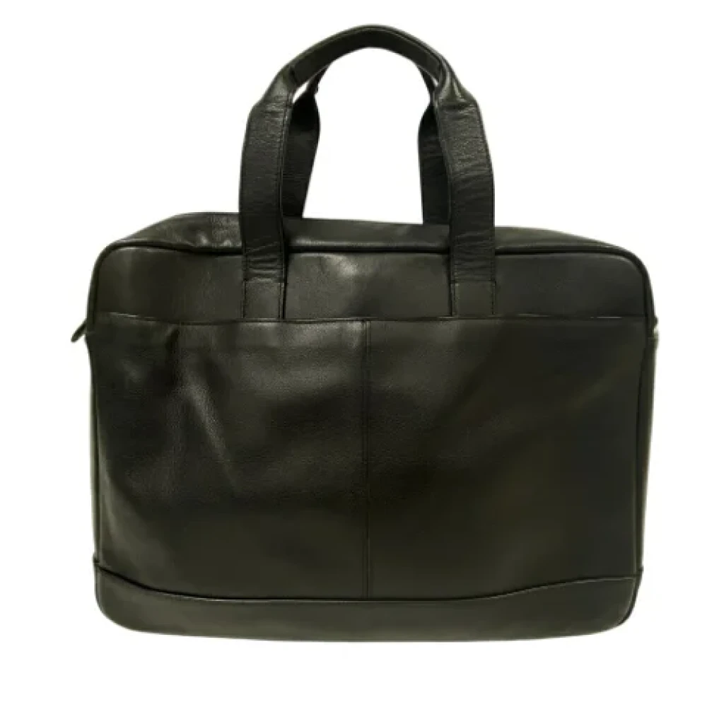 Coach Pre-owned Leather handbags Black Dames