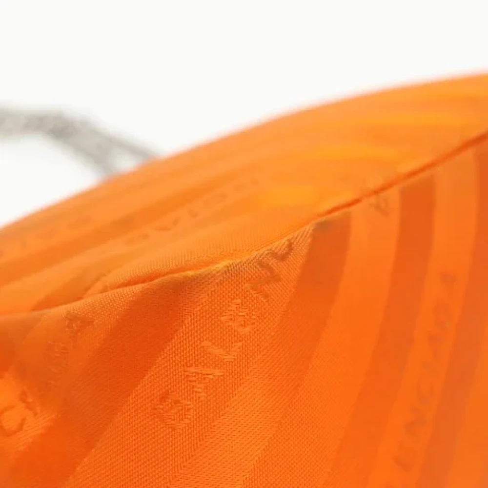 Balenciaga Vintage Pre-owned Fabric balenciaga-bags Orange Dames