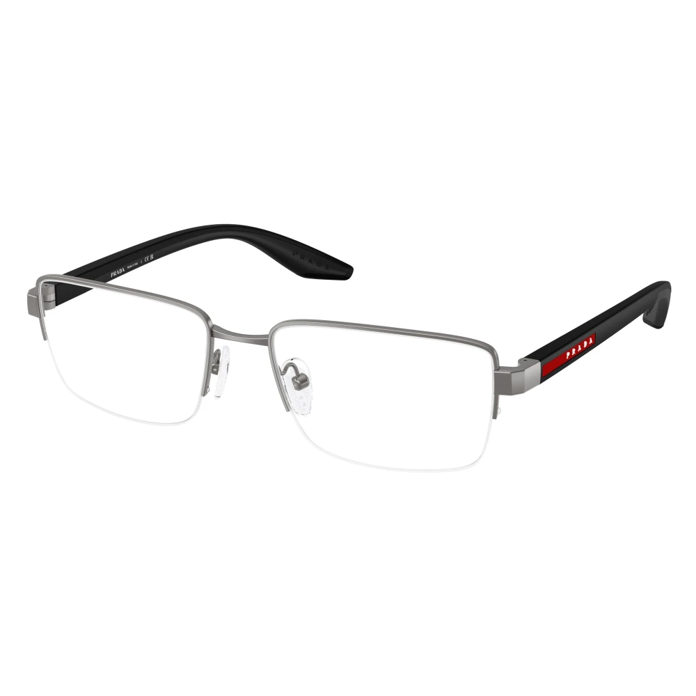 Prada Men's Gray Glasses, 54 Mm, Ps 51Sv Optical Frame