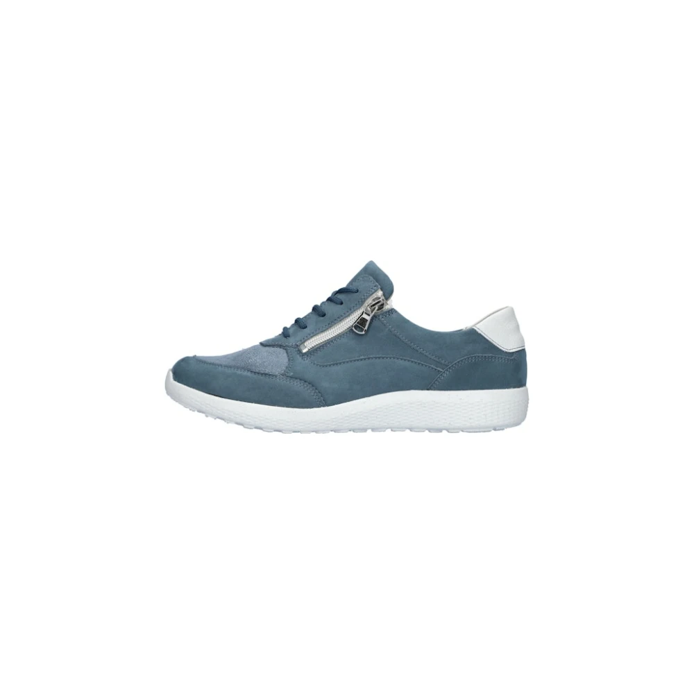 Waldläufer Biggi Dames Schoenen Blauw