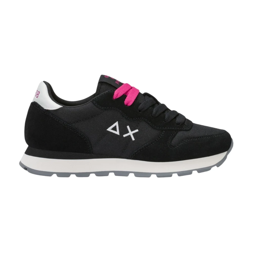 Sun68 , Sneakers, Female, Black, 7 Uk, Ally Solid Sneaker