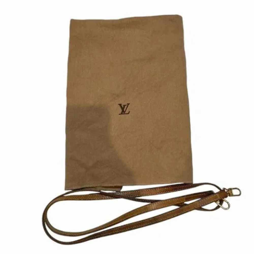 Louis Vuitton Vintage Pre-owned Fabric handbags Brown Dames