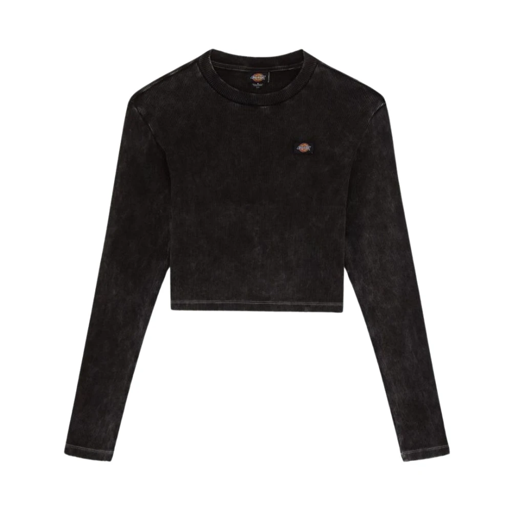 Dickies Lange mouw dames T-shirt Black Dames