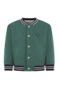 bomber-en-coton-et-shearling-vert