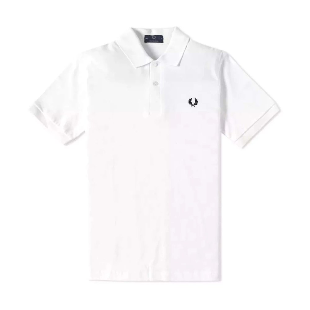 Fred Perry Polo Shirts White, Herr