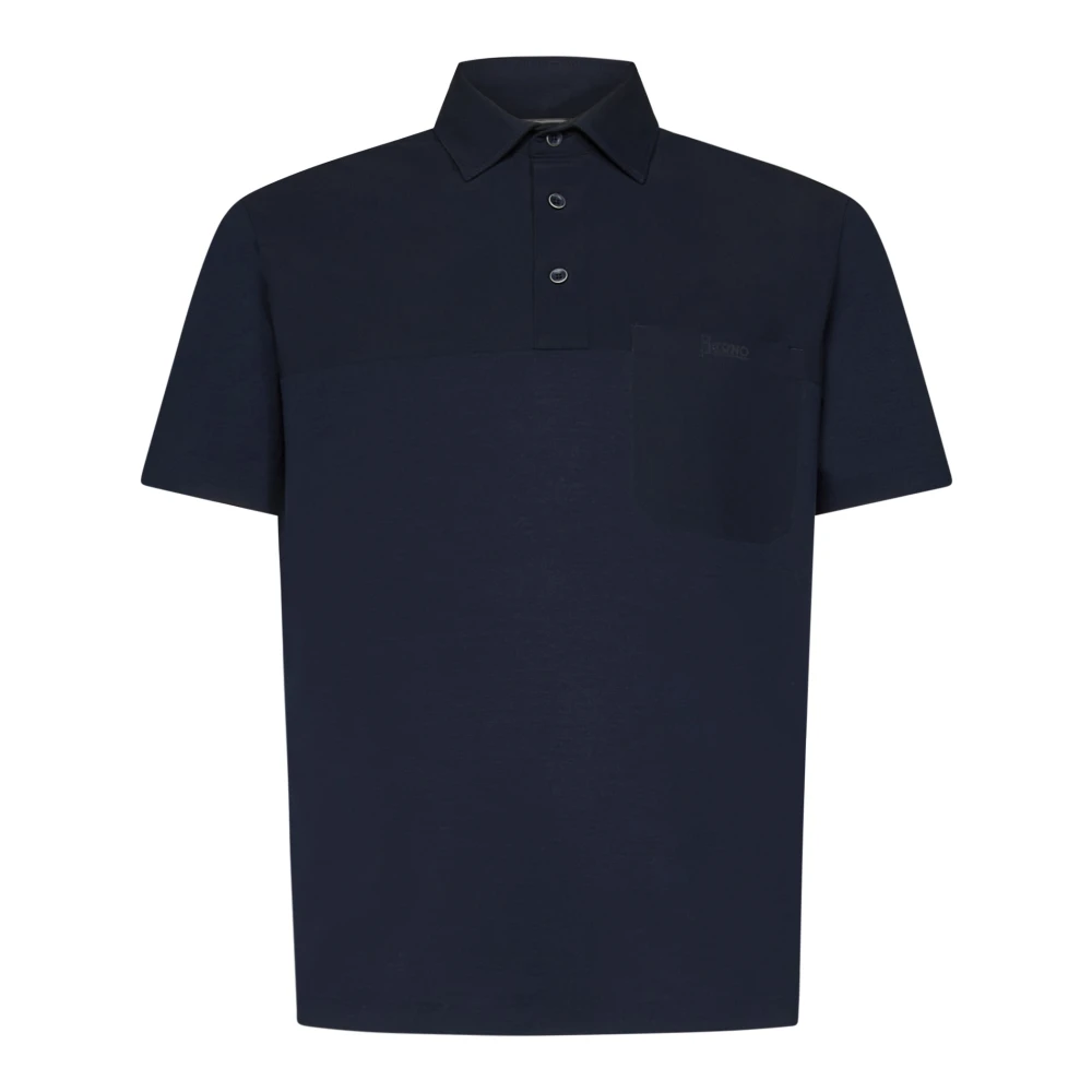 Herno - Tops > Polo Shirts - Blue - Herno - Modalova
