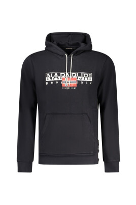 sweat-a-capuche-en-coton-noir-avec-logo