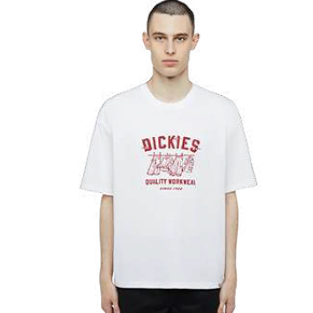 Dickies - Tops > T-Shirts - White - Dickies - Modalova