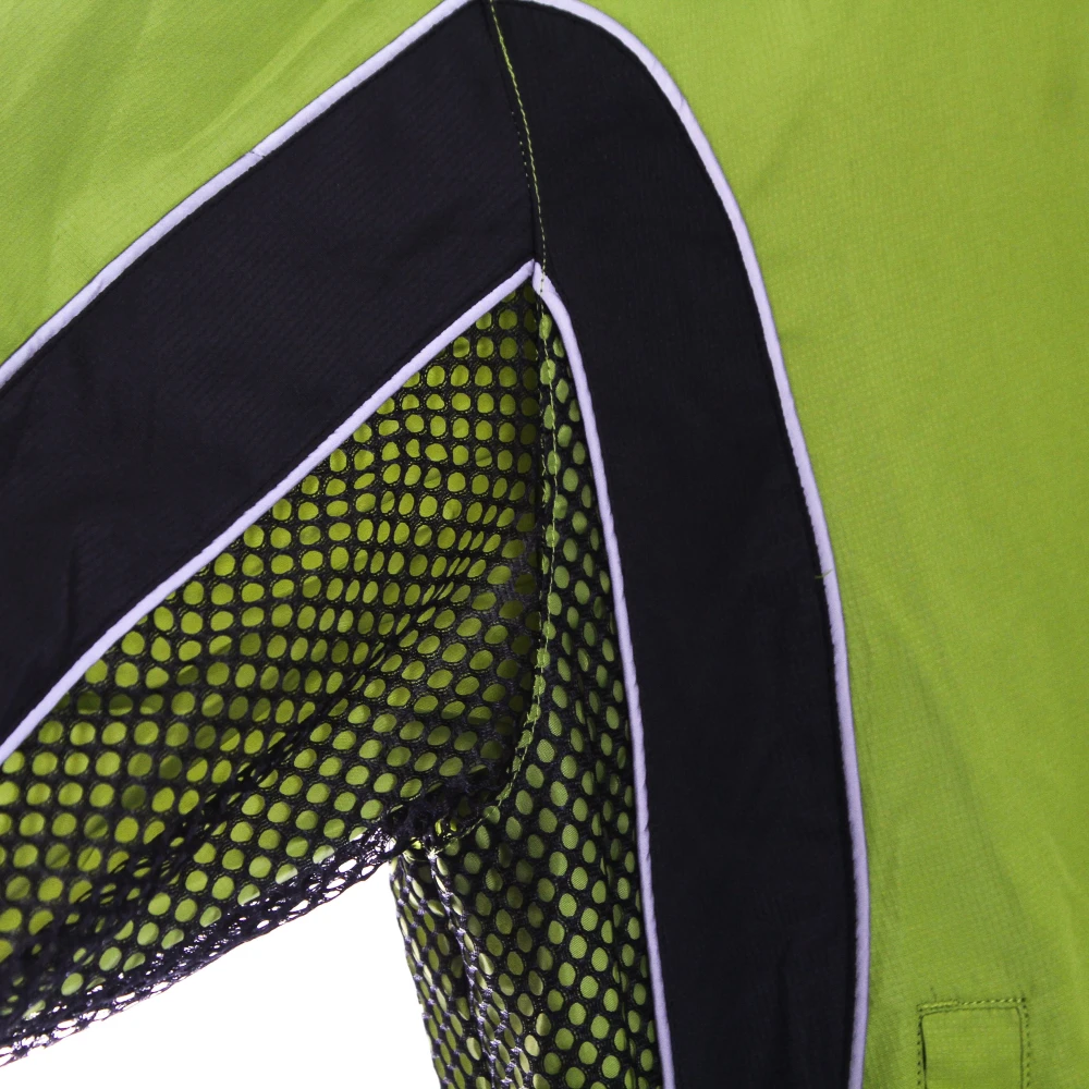 HUF Groene Track Jacket met reflecterende details Green Heren