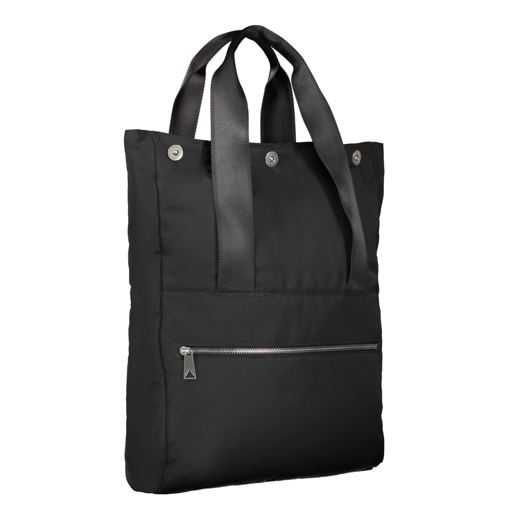 Bottega Veneta Nylon Tote Tas Black Heren