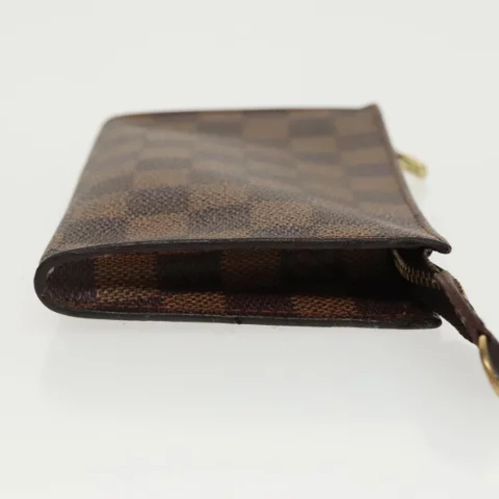 Louis Vuitton Vintage Pre-owned Canvas pouches Brown Dames