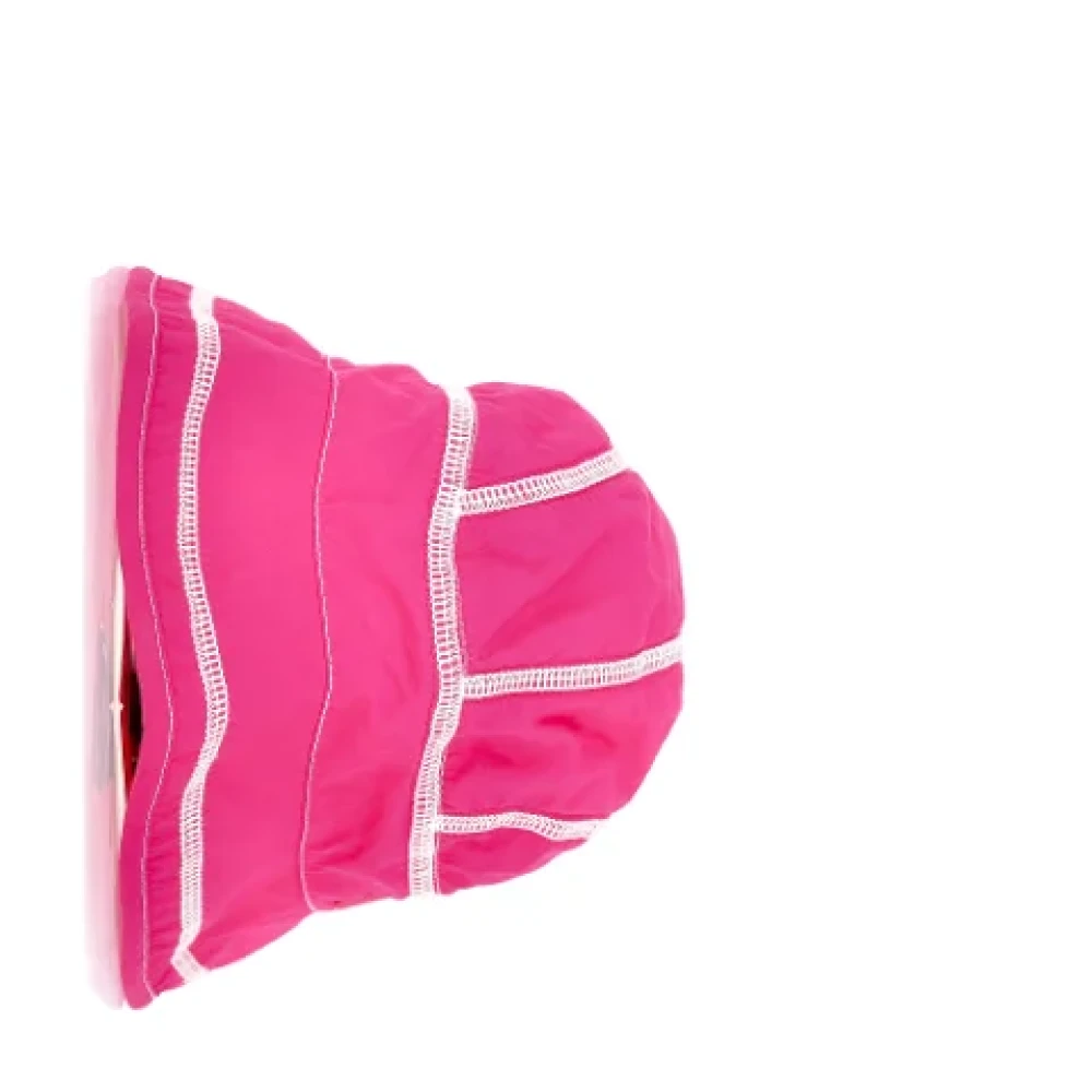 Jacquemus Pre-owned Nylon hats Pink Dames